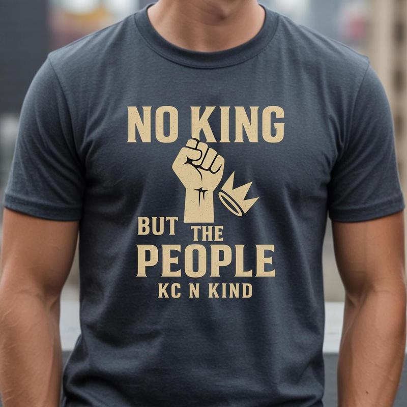 No King But The People Unisex Gildan Protest T-Shirt, Sweatshirt