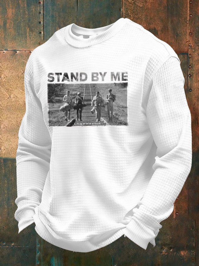 Men's Vintage Cinematic tribute Waffle T-Shirt