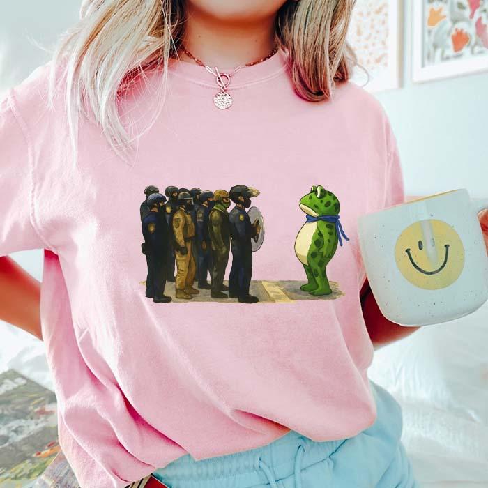 Camisetas antihielo de Portland Freedom Frogs, camisetas de resistencia