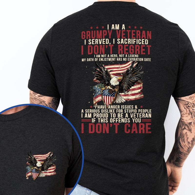 Patriotic American Veteran T-Shirt