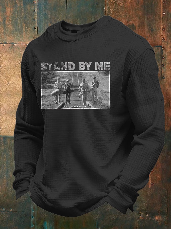 Men's Vintage Cinematic tribute Waffle T-Shirt