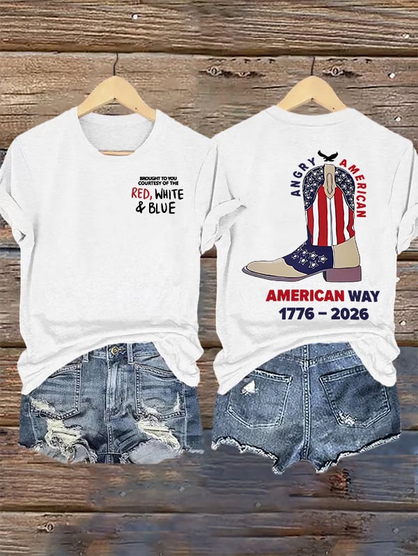 Women's American 250th Print T-Shirt