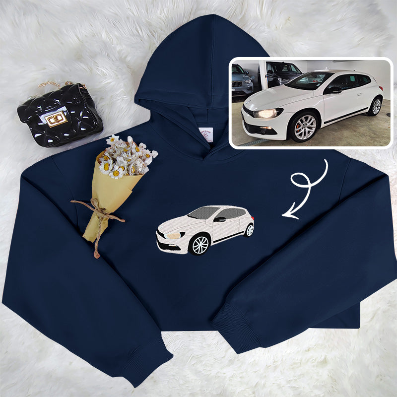 Customized Car Embroidered Hoodies - For Car Enthusiasts