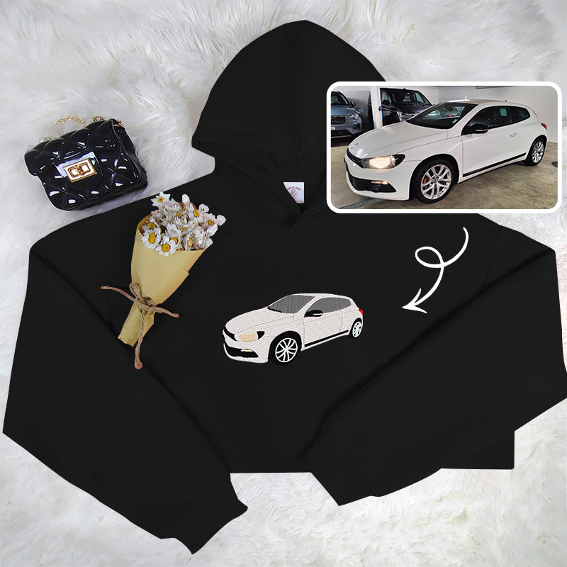 Customized Car Embroidered Hoodies - For Car Enthusiasts