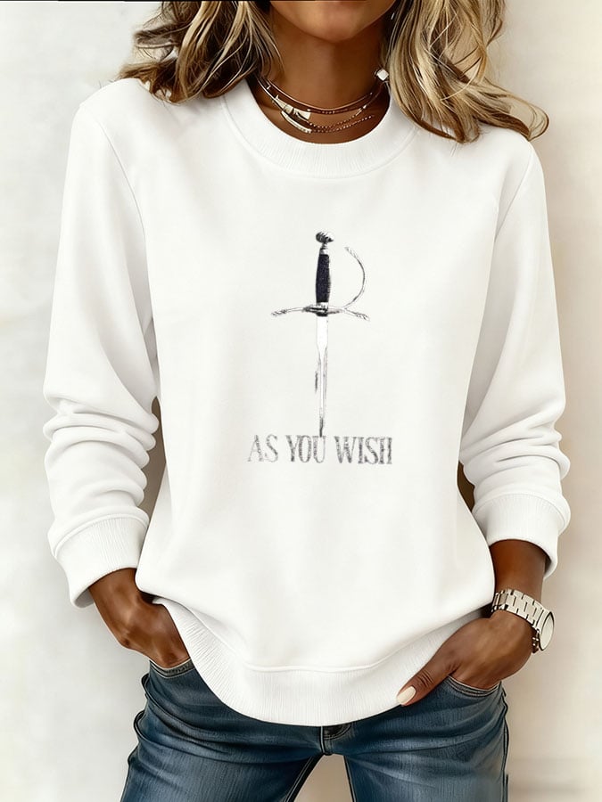 Women's Film Legend Tribute Classic Film Lover Sweatshirt