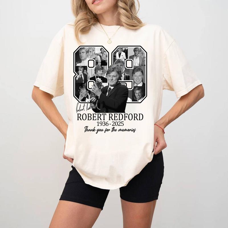 Rest In Peace Robert Redford Shirt, Fashion Cotton, Full Colors, Full Sizes, For Men, For Women