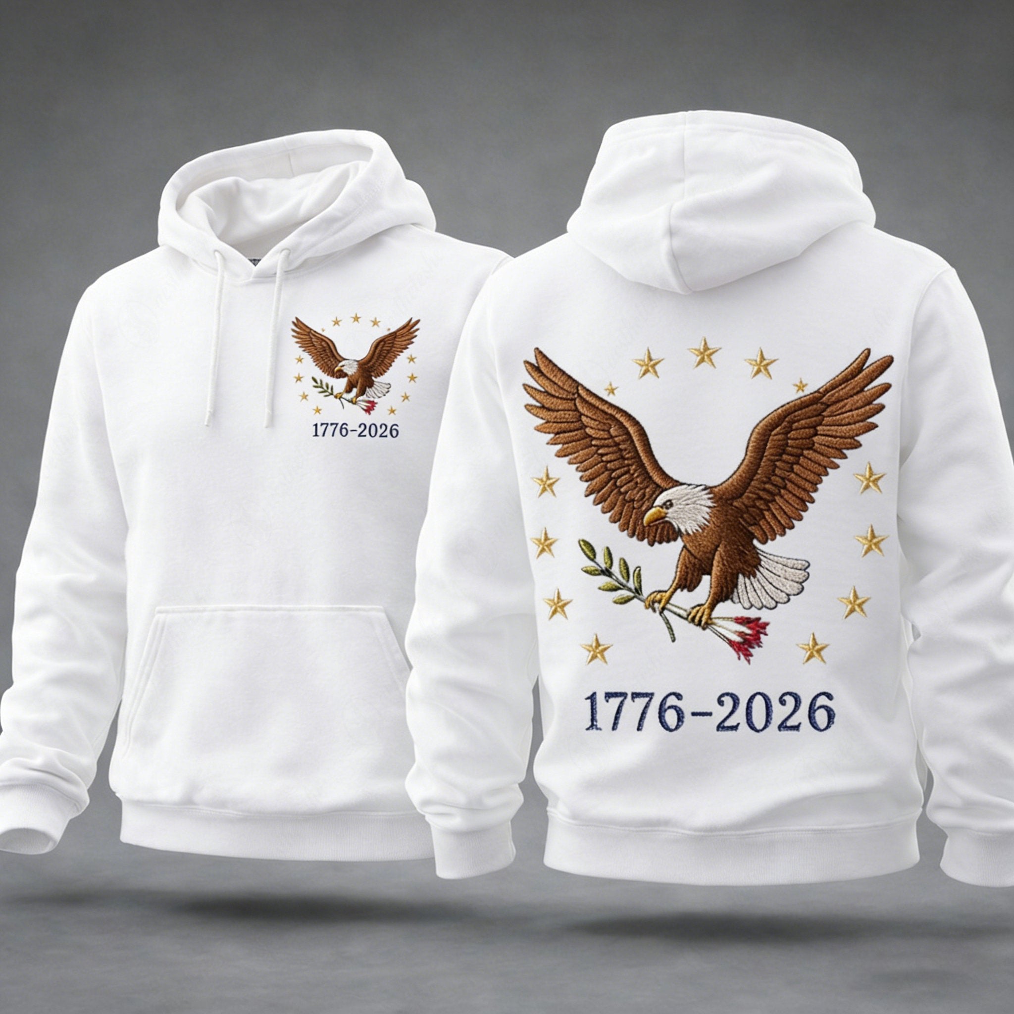 Men's 250 Anniversary Printed Hooded Sweatshirt