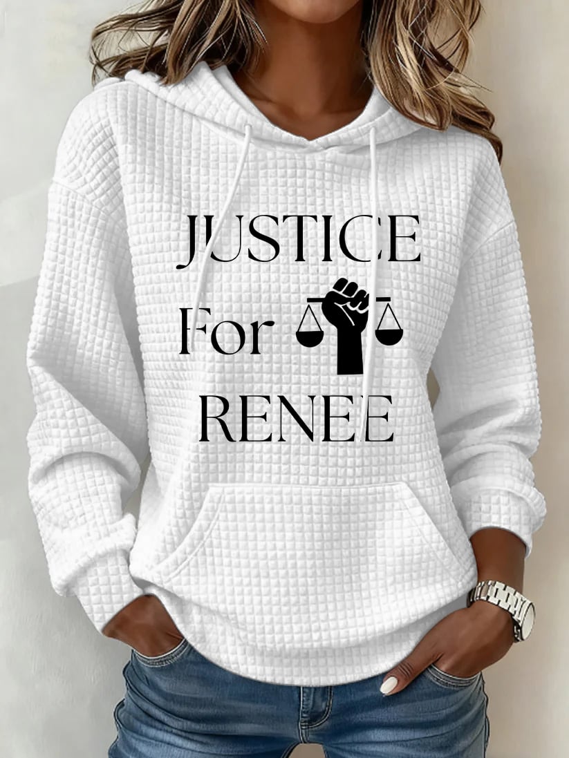 Women's Justice for Renee Print Sweatshirt