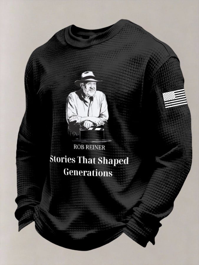 Men's Stories That Shaped Generations Printed Casual Top