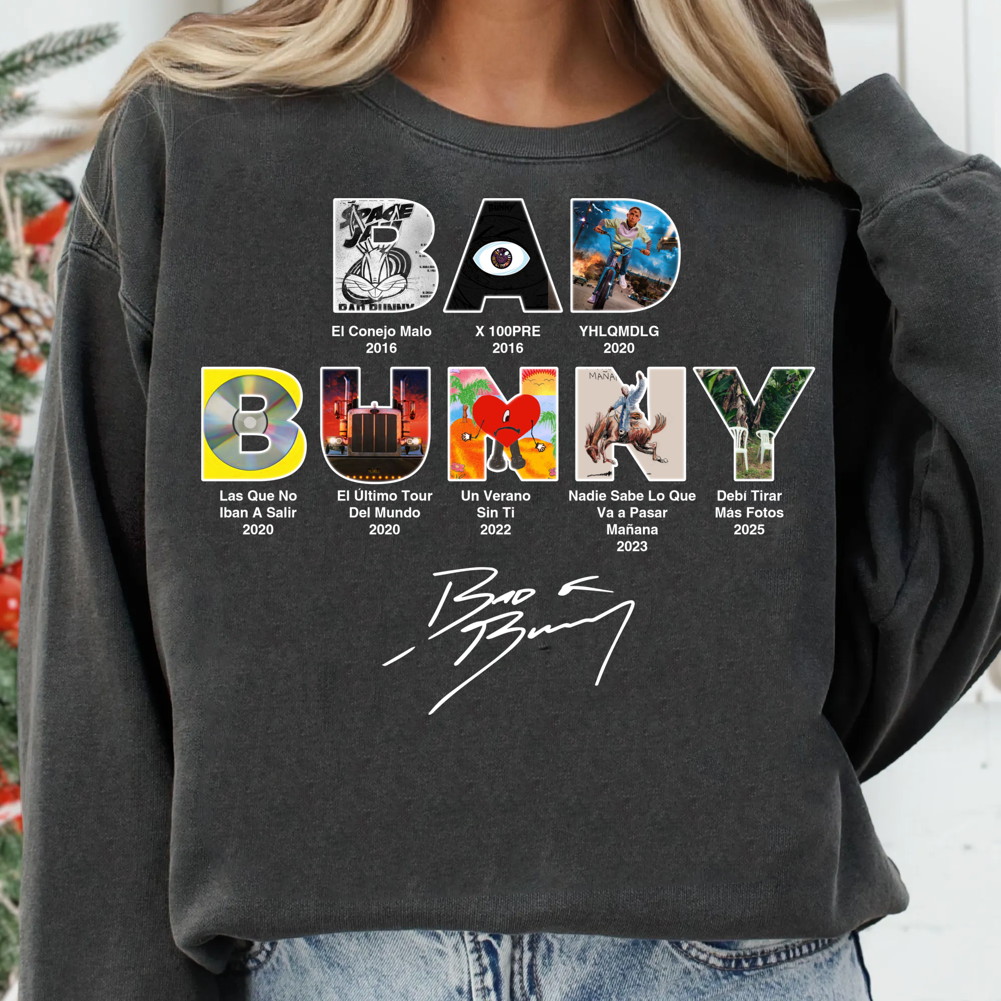 Bad Bunny Albums Shirt/ Sweatshirt/ Hoodie