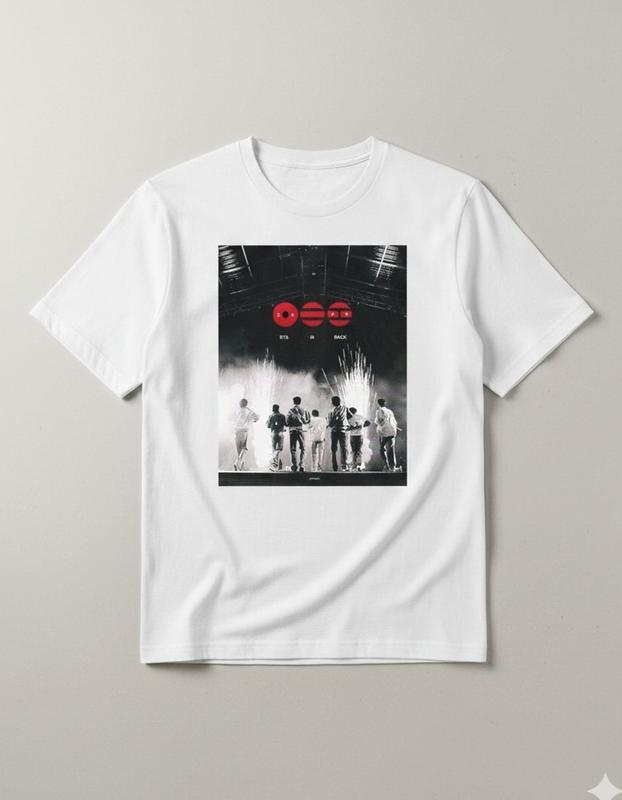2026 Comeback Shirt ARMY Graphic T-Shirt BTSSSS Fan Merch Youth & Adult Sizes