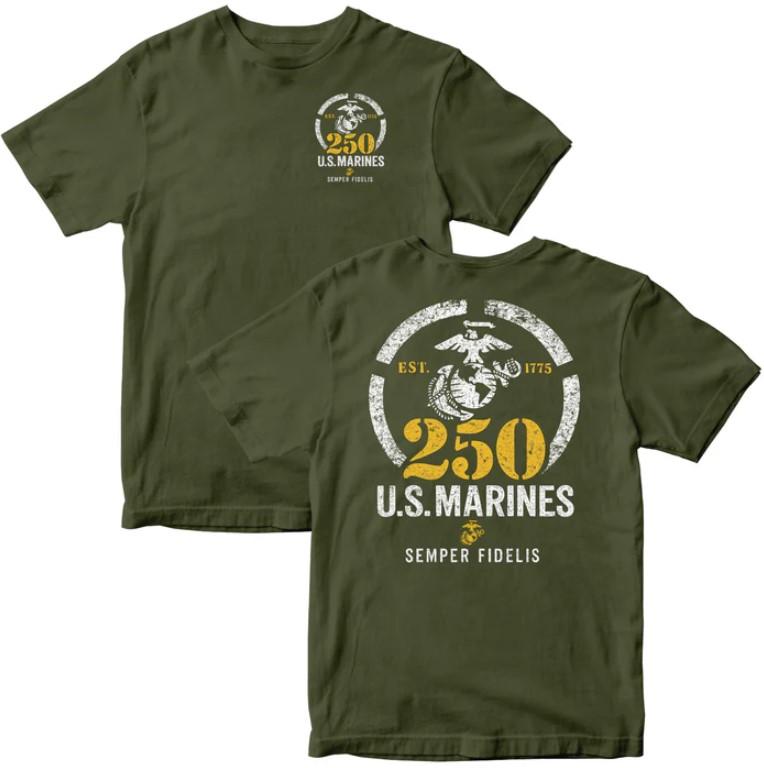 MARINES 250 YEARS T-SHIRT