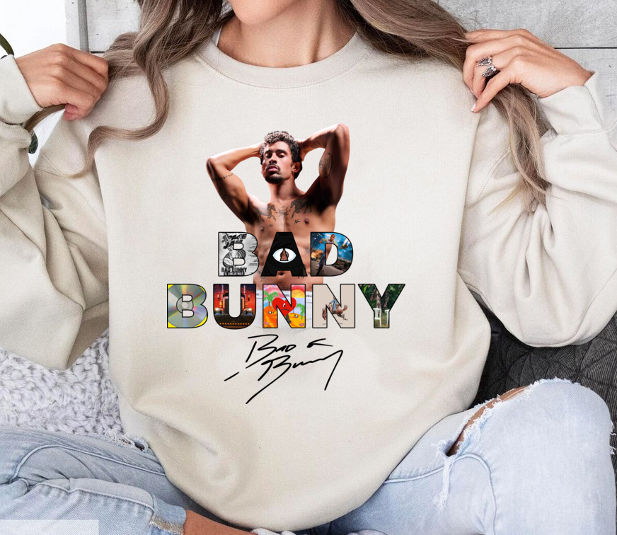 Bad Bunny Shirt Sweatshirt Hoodie