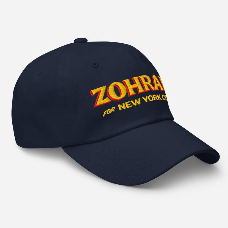 Embroidered Zohran for New York City Dad Hat,Mayor Mamdani 2025 Cap