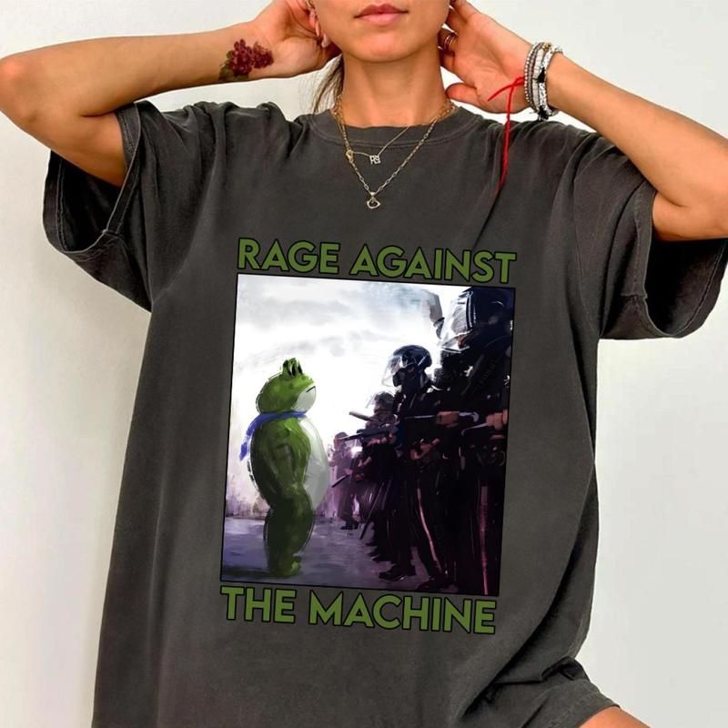 Portland Frog Shirt, Anti ICE Shirt, Human Rights Activist Resistance T-shirt