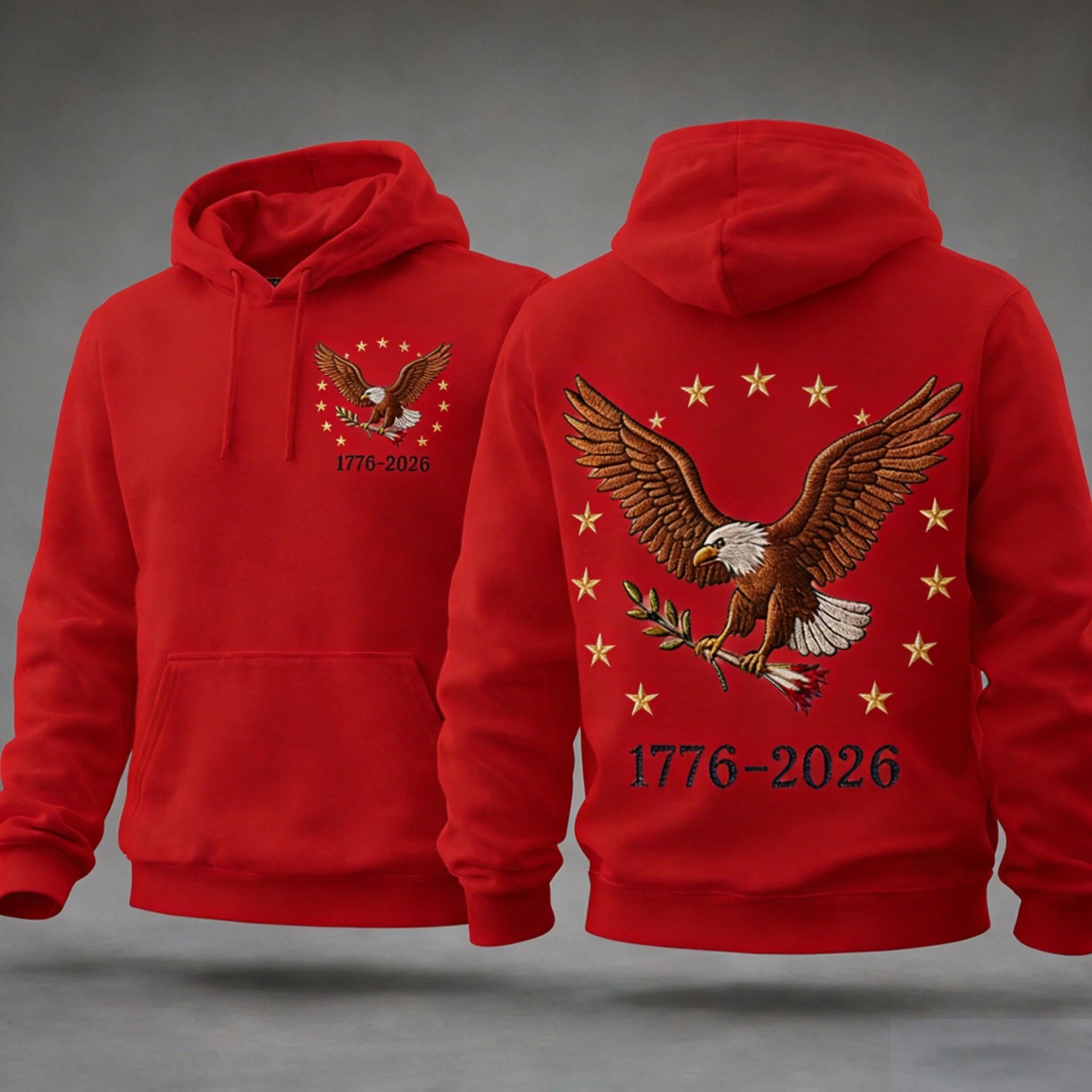 Men's 250 Anniversary Printed Hooded Sweatshirt