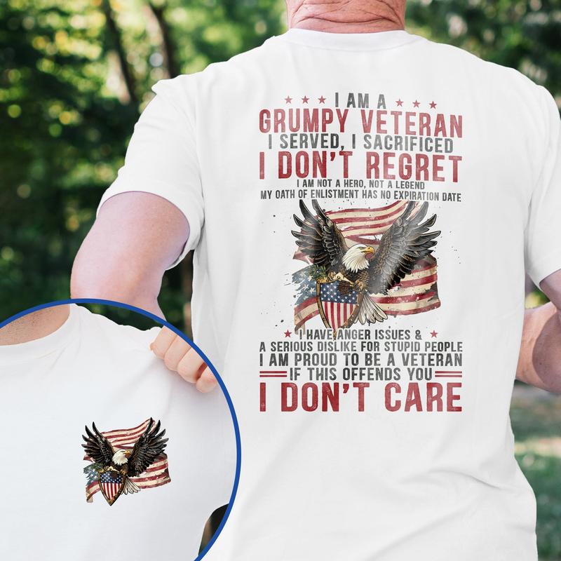 Patriotic American Veteran T-Shirt