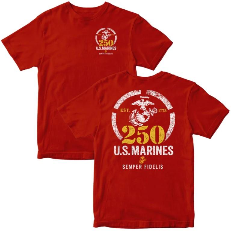 MARINES 250 YEARS T-SHIRT