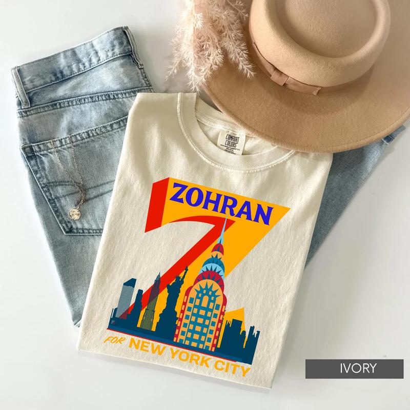 Comfort Colors Zohran Mamdani Shirt, Zohran for Mayor of New York T-shirt