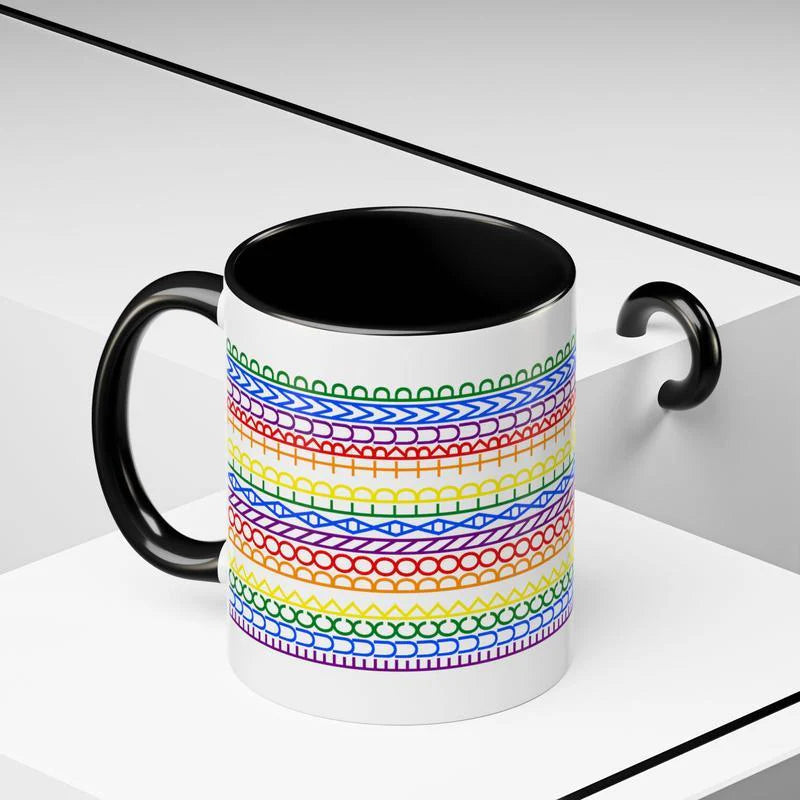 FDT Rainbow Hidden Meseage Tea Cup