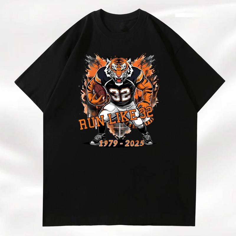 RIP Rudi Johnson #32 Bengals Shirt