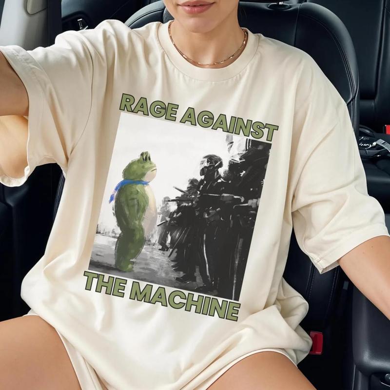 Portland Frog Rage Against The Machine Shirt, FDT Tee, Anti Jump Sweatshirt, Vintage Activist T-Shirt