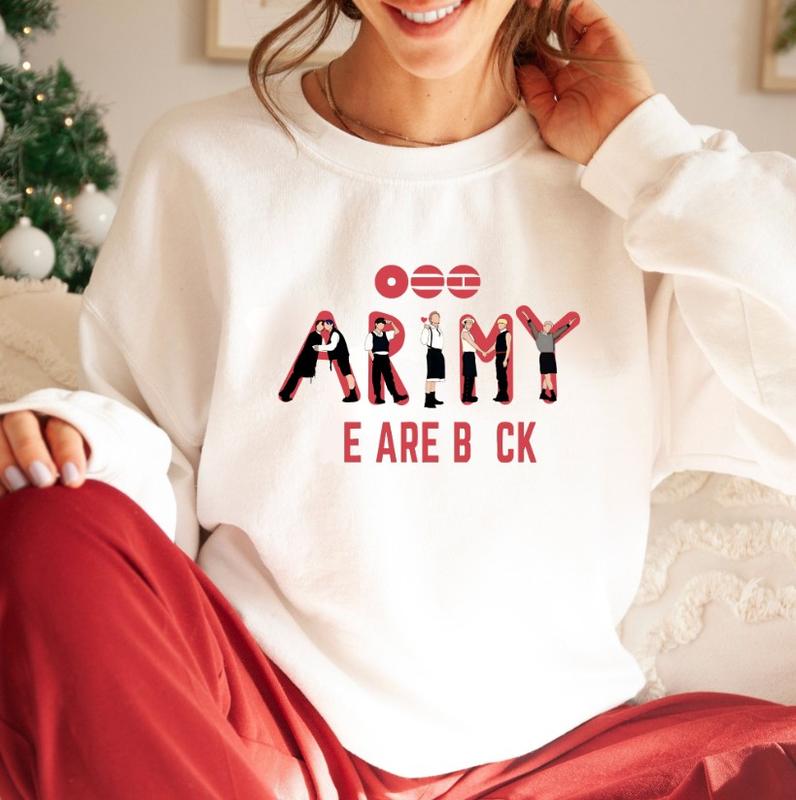 We Are Back 2026 World Tour Shirt, Concert Outfit for Ami, I Purple You Borahae