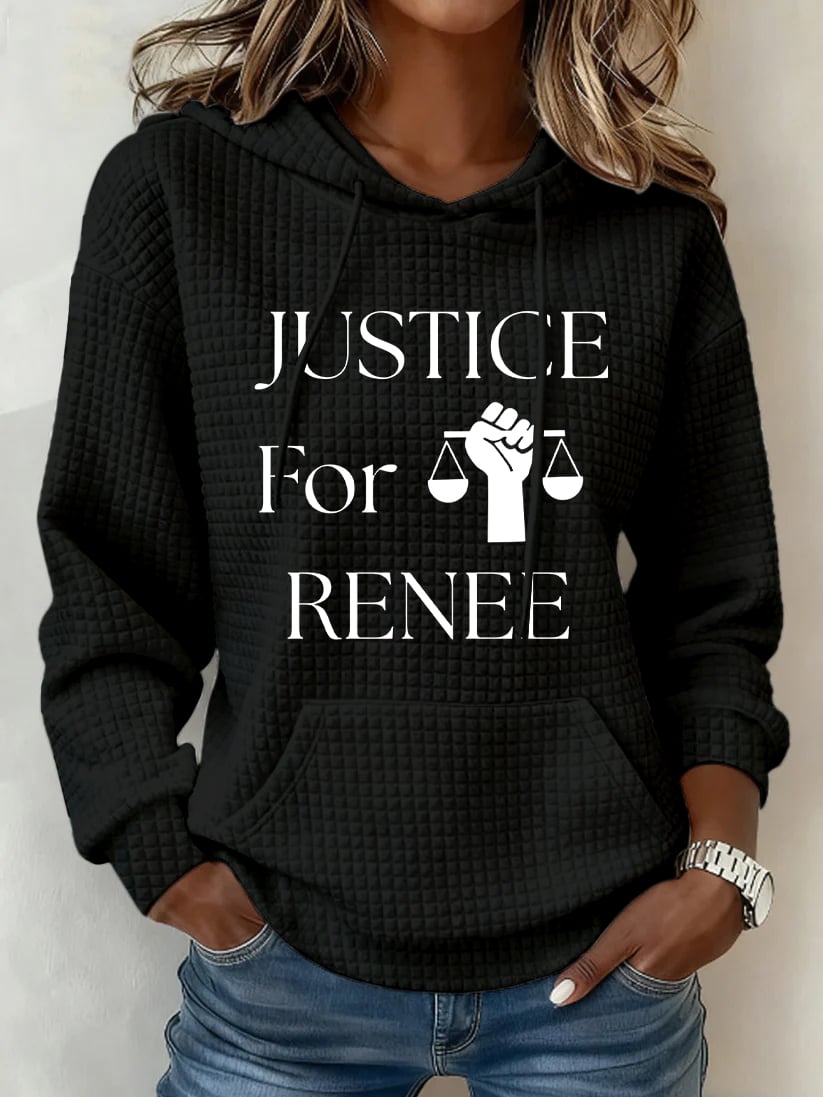 Women's Justice for Renee Print Sweatshirt