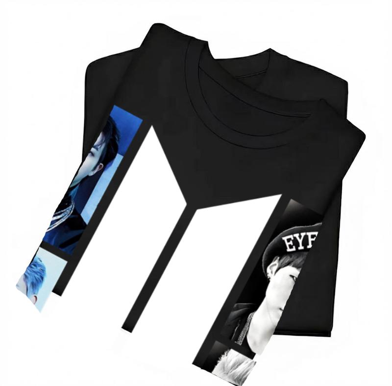 BTS Boybang Past And Present 2026 America Cotton Unisex T-Shirt – Gift for Music Fans & Lovers