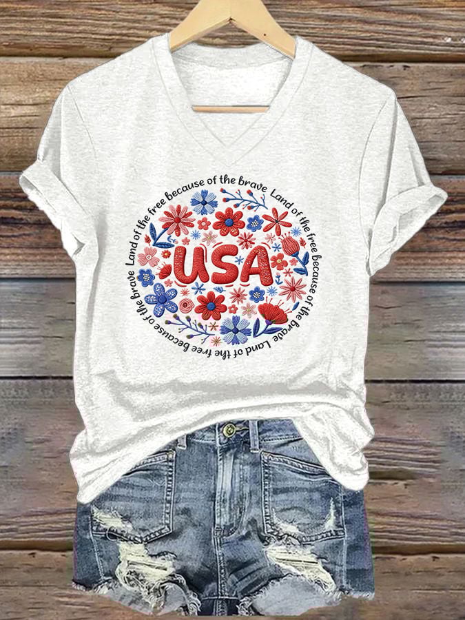 Women's Casual American 250 Commemorative T-shirt