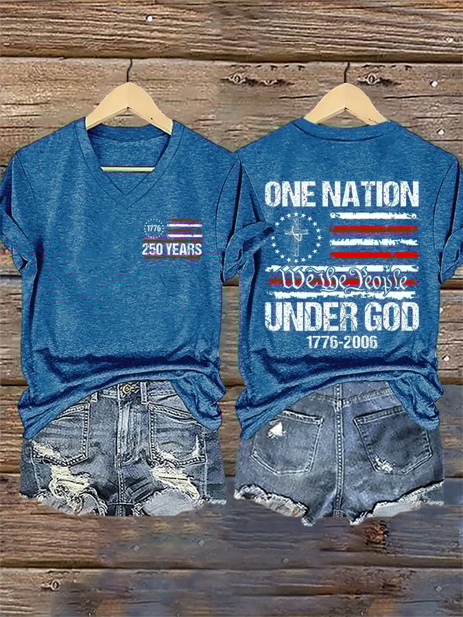 Women's Casual Printed Short-Sleeve T-Shirt