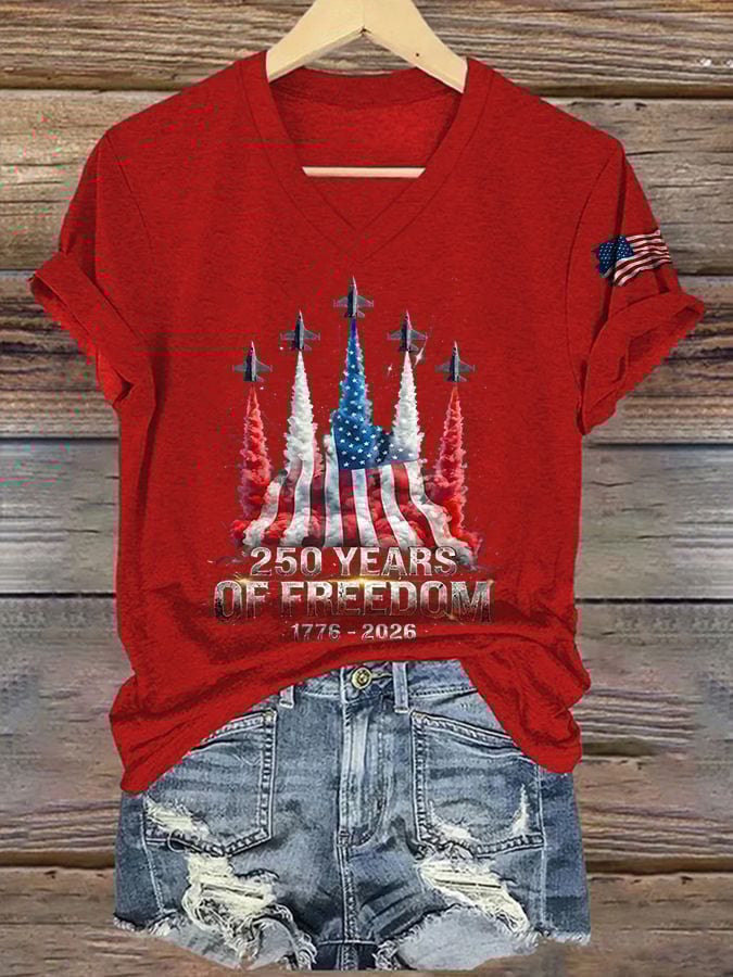 Women's Casual Printed Short-Sleeve T-Shirt