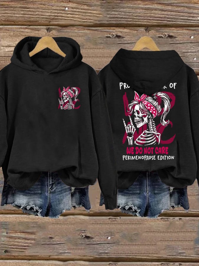 Women's  WDNC Menopause And Perimenopause Print Sweatshirt