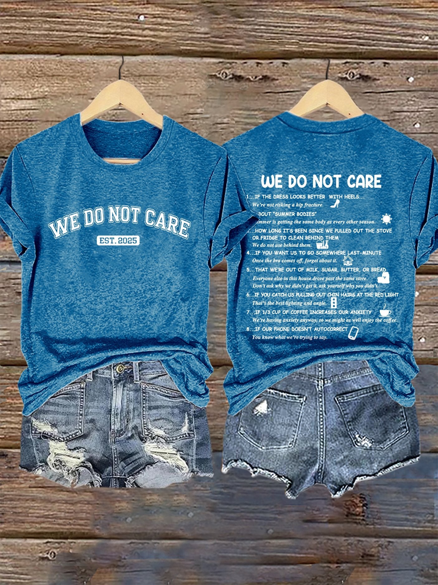 Retro Funny WDNC Club Menopause Perimenopause Print T-Shirt