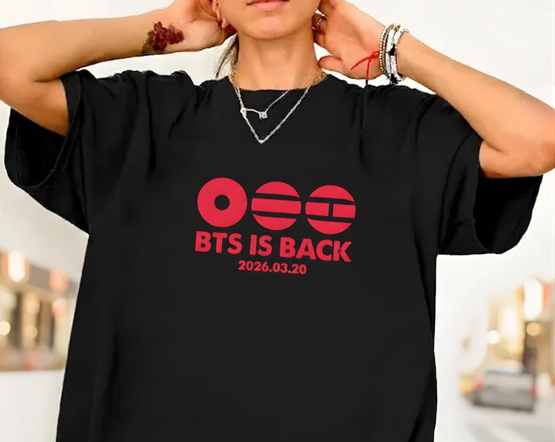 Music Concert 2026 Unisex Cotton POD T-Shirt Everyday Casual Tee for Men & Women