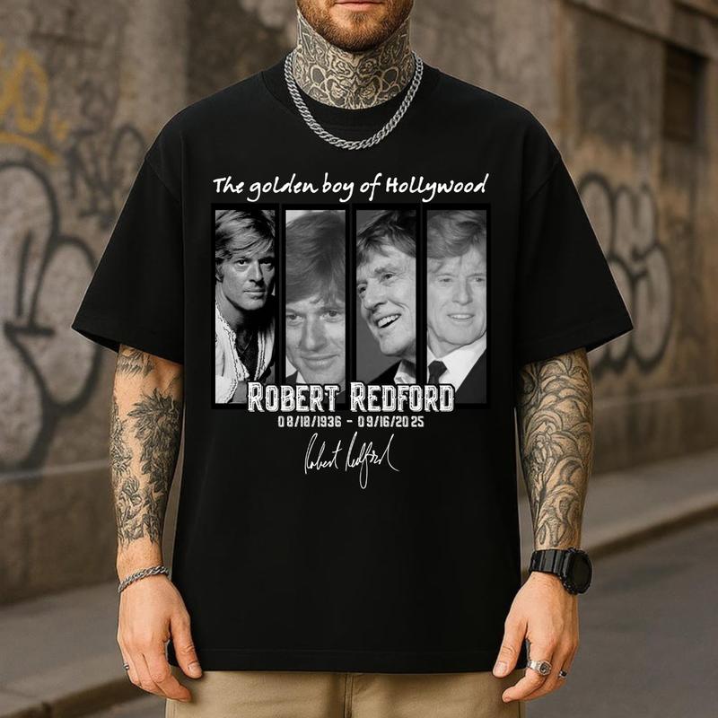 Robert Redford Legends Never Die Shirt, Robert Redford Shirt, Hollywood Tribute Tee, Memorial Gift Shirt, Rip Robert Redford Shirt