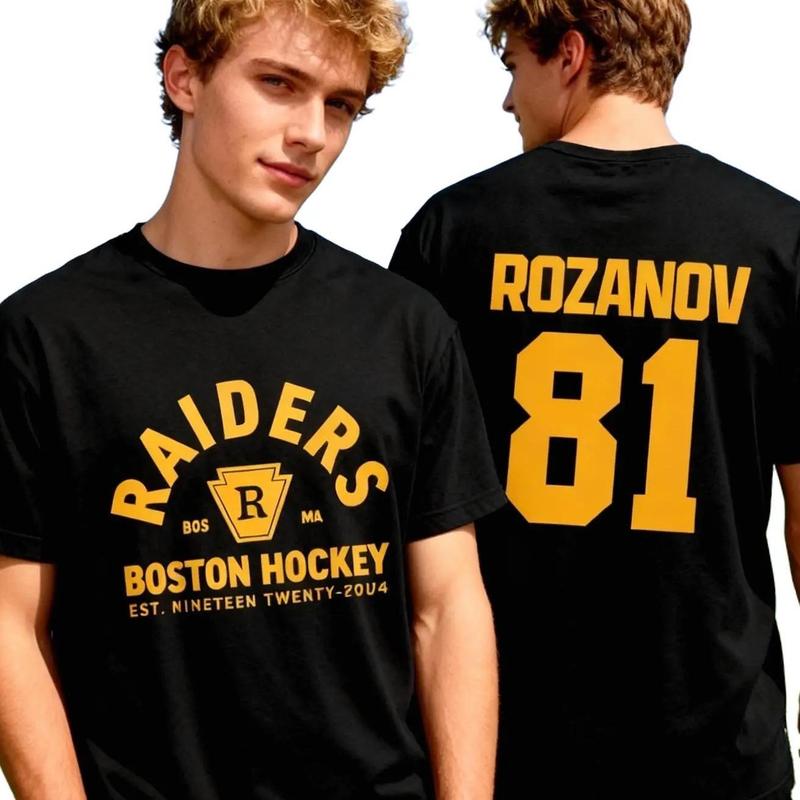 Ilya Rozanov #81-Boston Raiders Shirt, Hudson Williams Connor Storrie TShirt, Heated Rivalry Inspired Tee