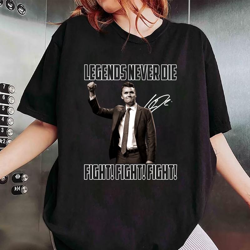 Charlie Kirk Legends never die T-shirt, Sweatshirt, Gift For Him, Gift For Her