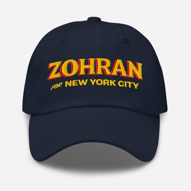 Embroidered Zohran for New York City Dad Hat,Mayor Mamdani 2025 Cap