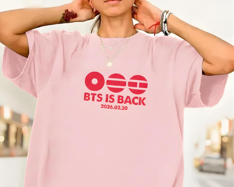 Music Concert 2026 Unisex Cotton POD T-Shirt Everyday Casual Tee for Men & Women