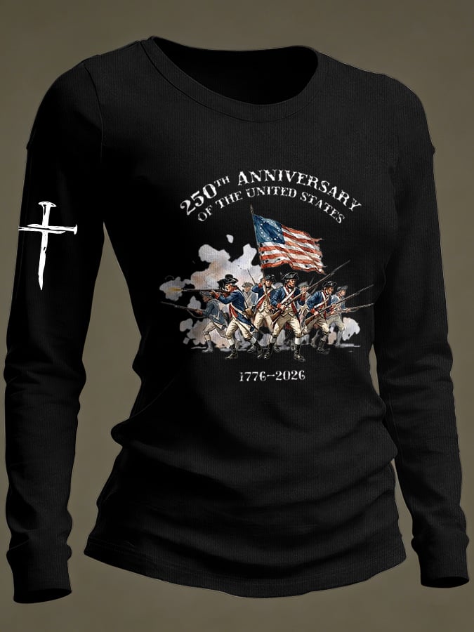 Women's Casual Print Long-Sleeve T-Shirt